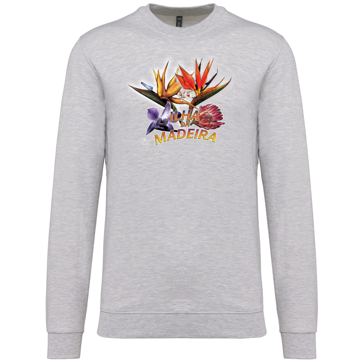 Sweatshirt Kariban sem Capuz Estrelícias