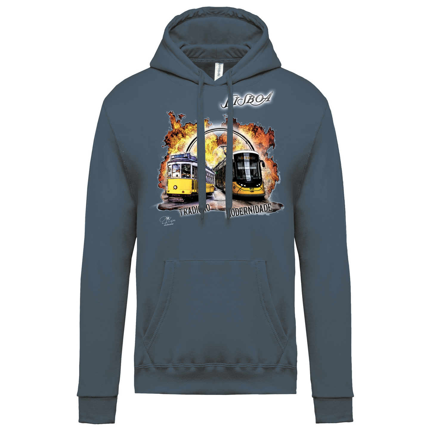 Sweatshirt Kariban com Capuz Tradição e Modernidade