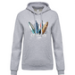 Sweatshirt Kariban com Capuz Surfboards Cascais