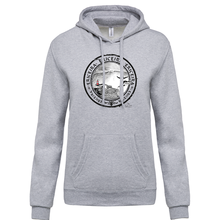 Sweatshirt Kariban com Capuz Selo Ericeira