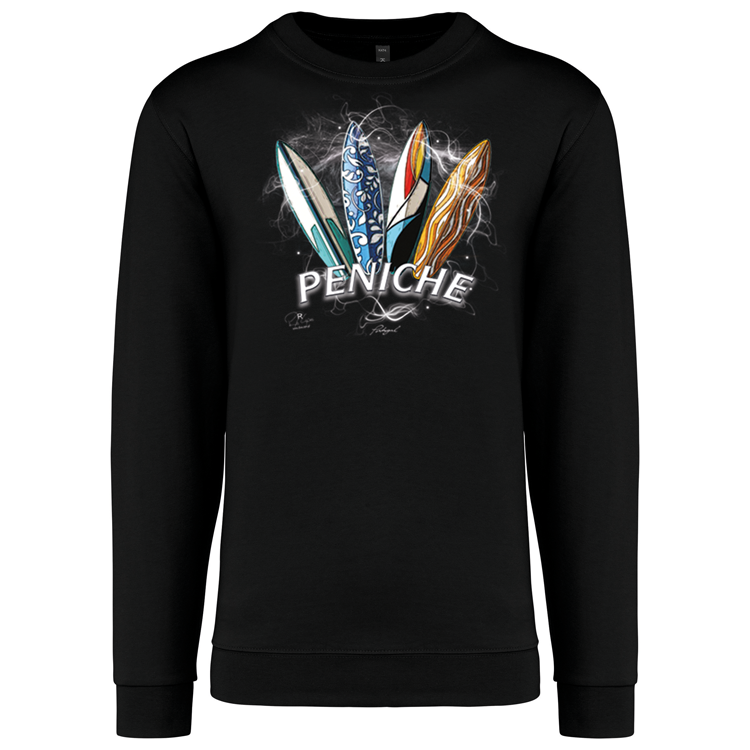Sweatshirt Kariban sem Capuz Surfboards Peniche