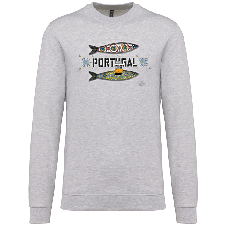 Sweatshirt Kariban sem Capuz Duas Sardinhas Coimbra