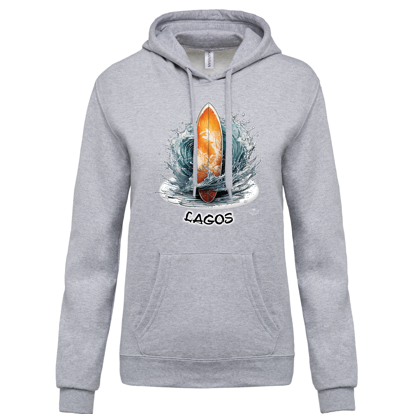 Sweatshirt Kariban com Capuz Prancha Lagos
