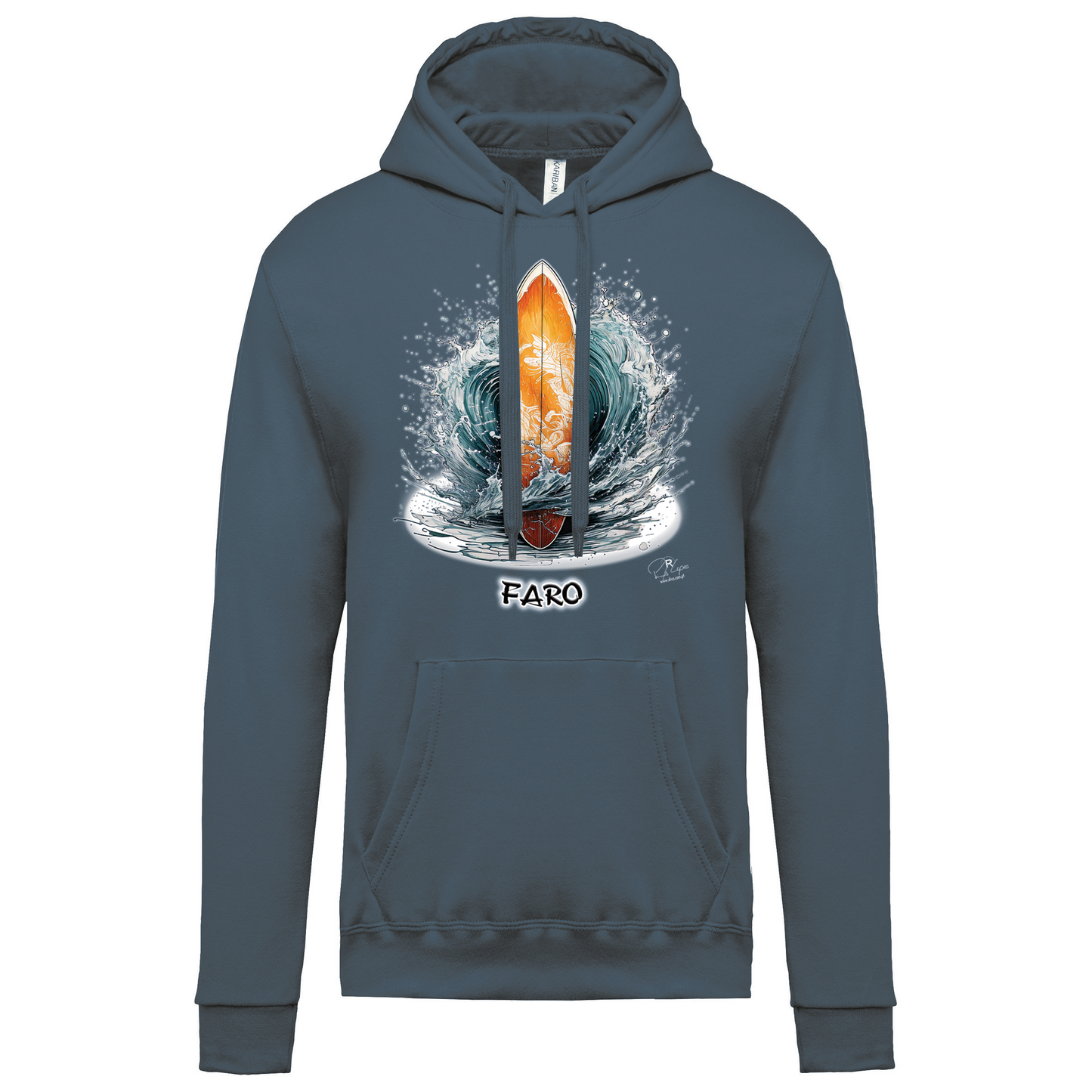 Sweatshirt Kariban com Capuz Prancha Faro