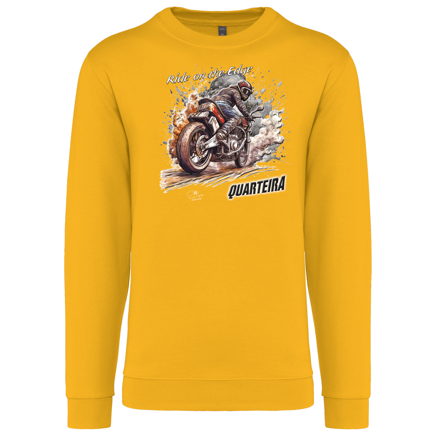 Sweatshirt Kariban sem Capuz Ride on the Edge Quarteira