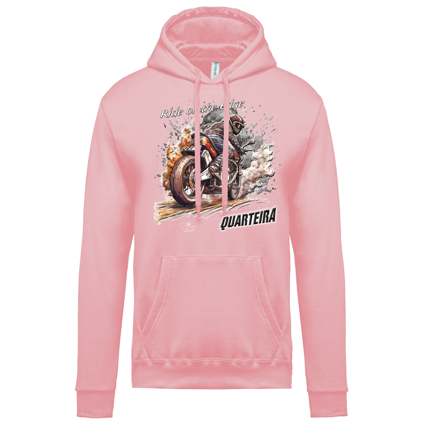 Sweatshirt Kariban com Capuz Ride on the Edge Quarteira