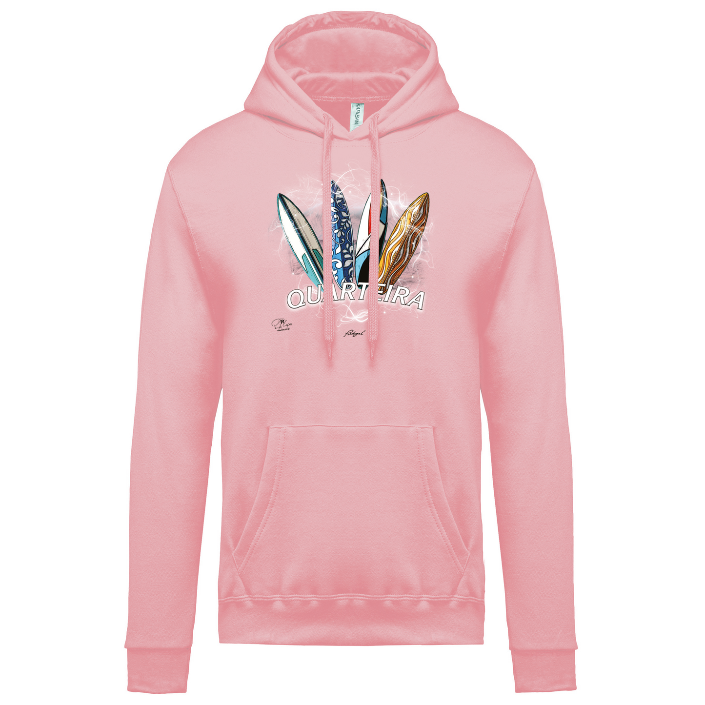Sweatshirt Kariban com Capuz Surfboards Quarteira