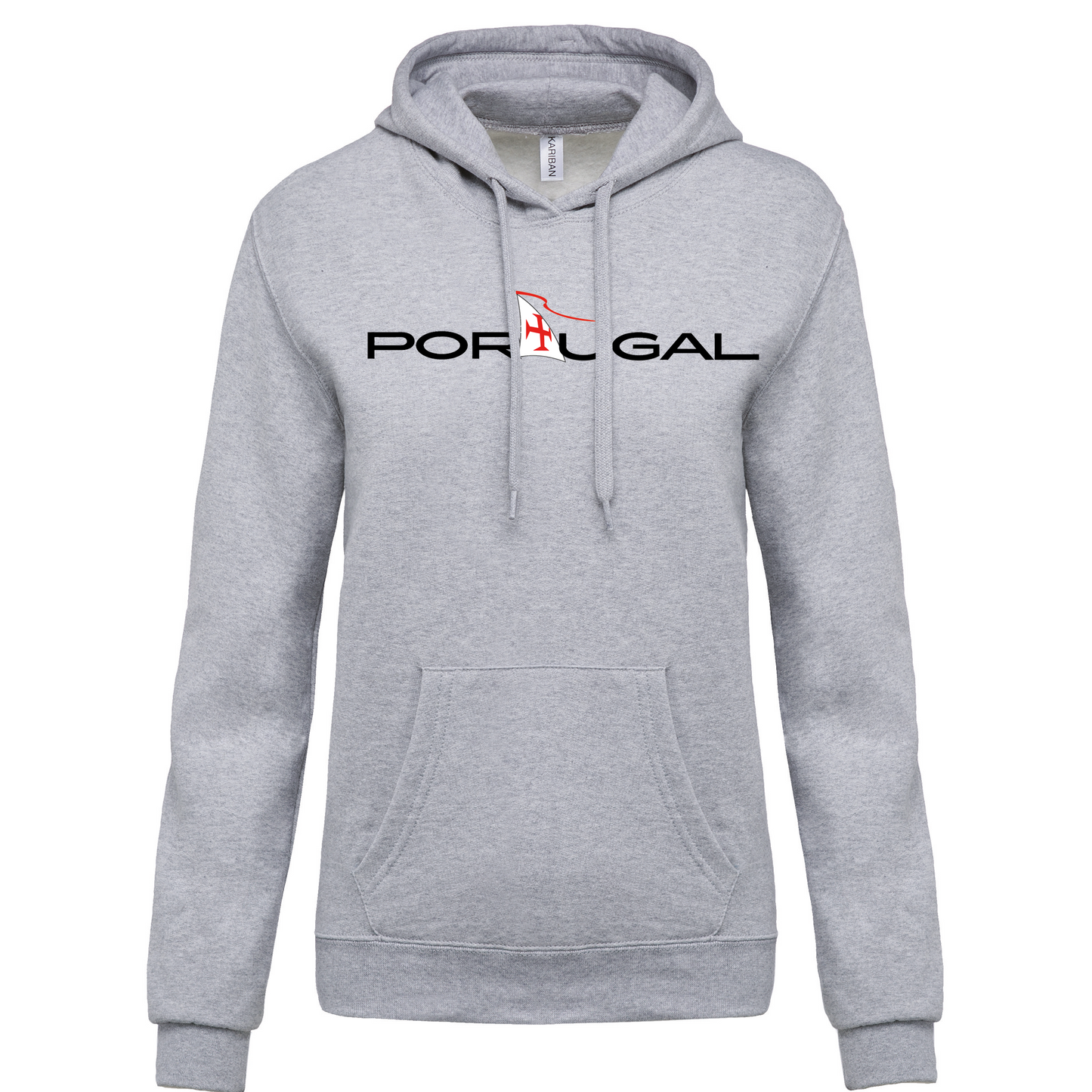 Sweatshirt Kariban com Capuz Vela Portugal