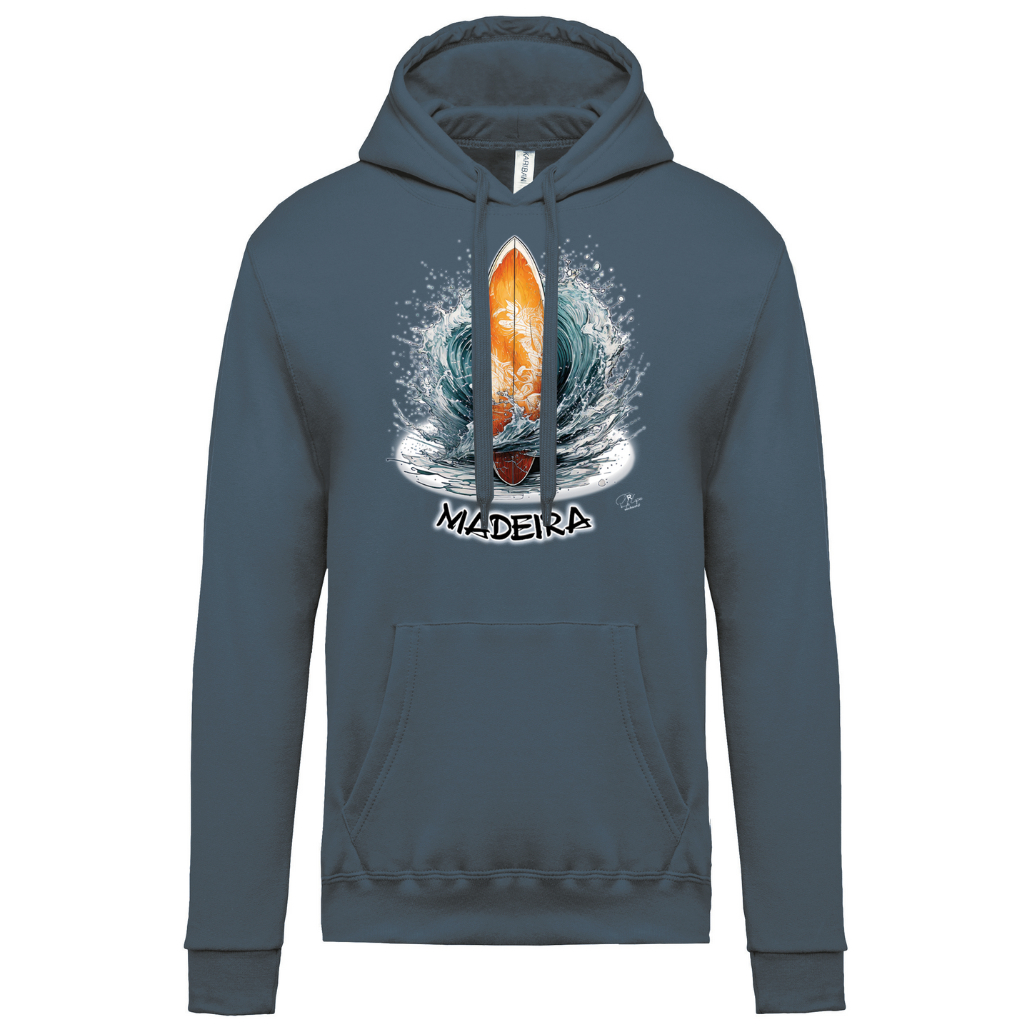 Sweatshirt Kariban com Capuz Prancha Madeira