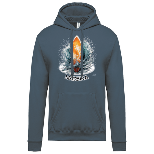 Sweatshirt Kariban com Capuz Prancha Madeira