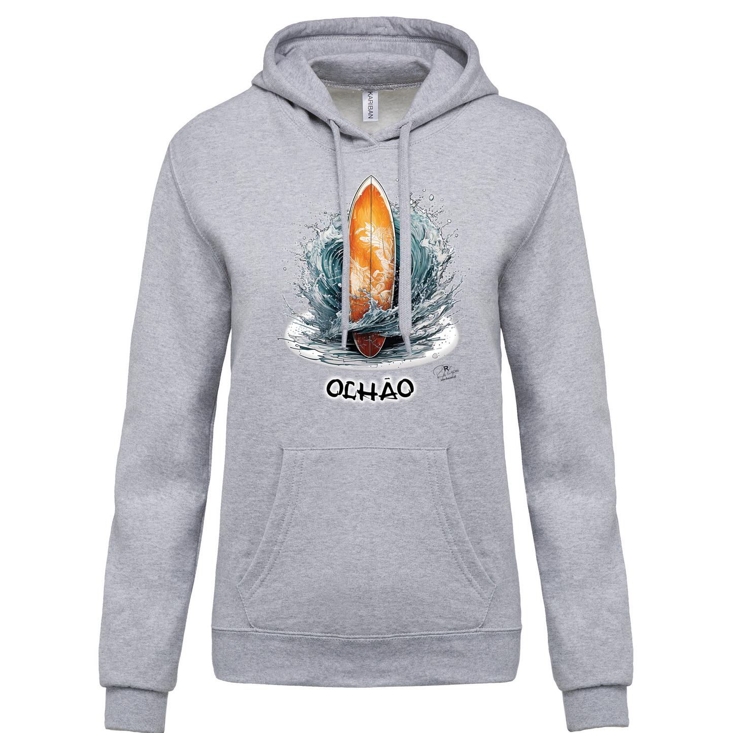 Sweatshirt Kariban com Capuz Prancha Olhão