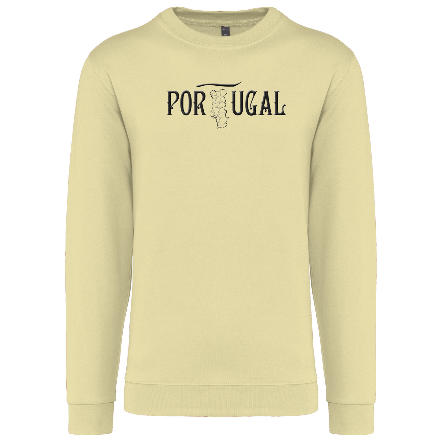 Sweatshirt Kariban sem Capuz Mapa de Portugal