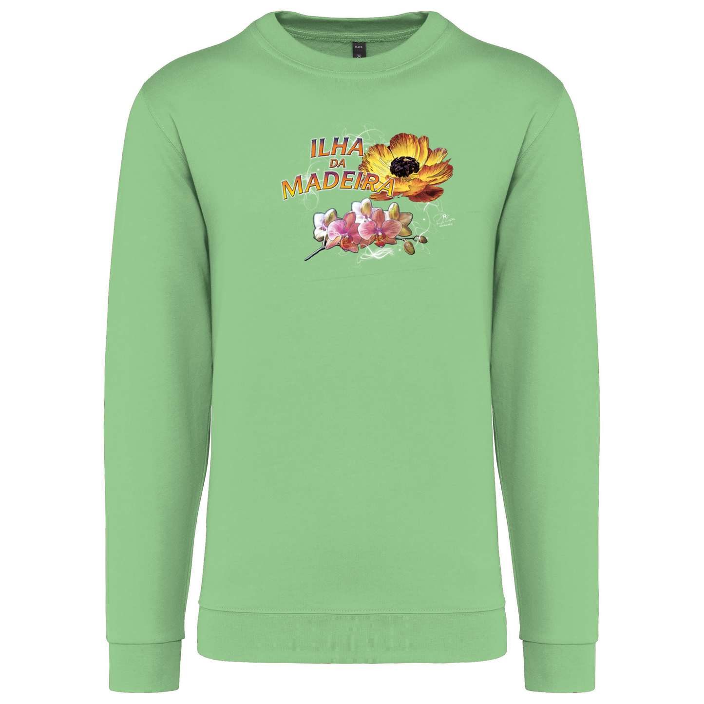 Sweatshirt Kariban sem Capuz Madeira Flowers