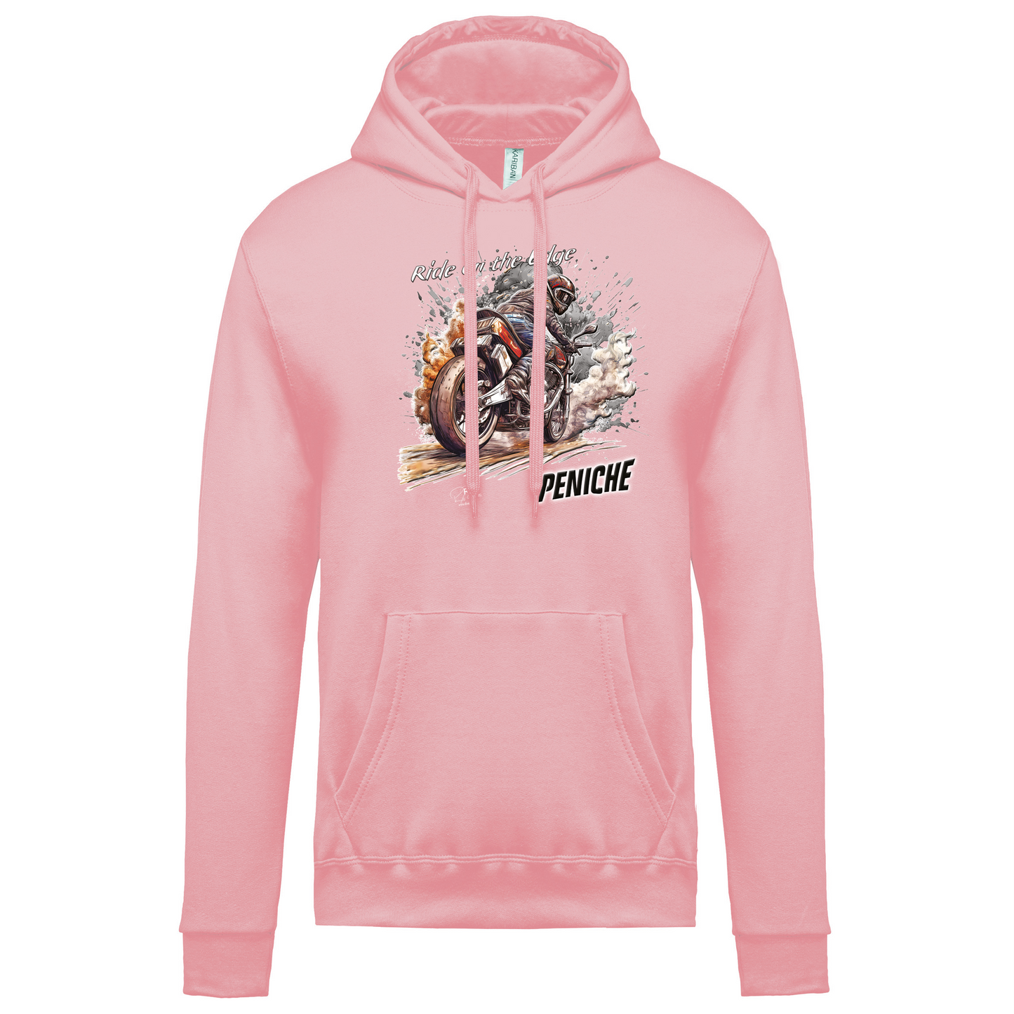 Sweatshirt Kariban com Capuz Ride on the Edge Peniche