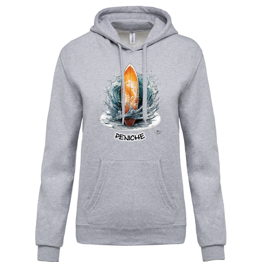 Sweatshirt Kariban com Capuz Prancha Peniche
