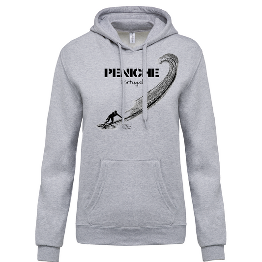 Sweatshirt Kariban com Capuz Surf Peniche