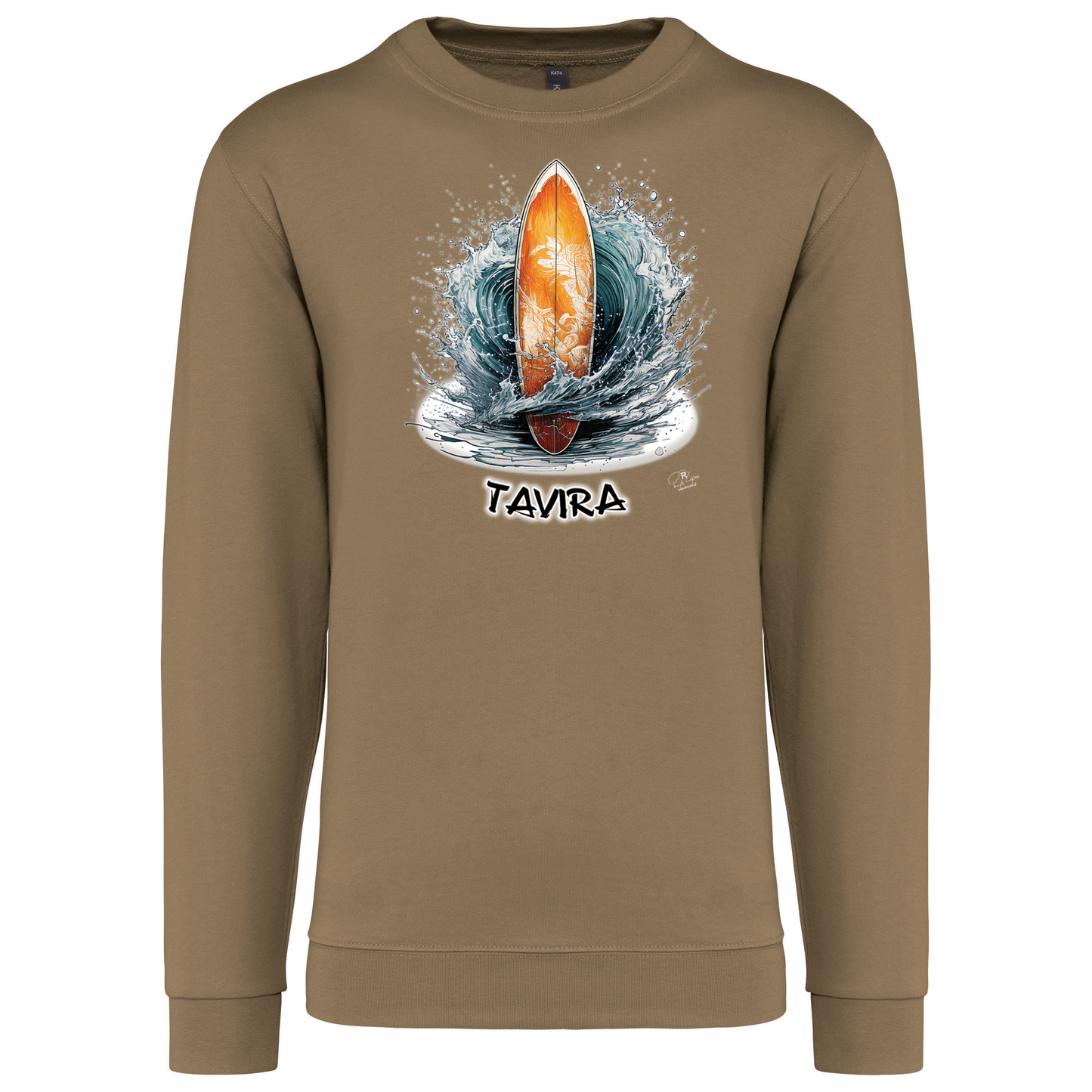 Sweatshirt Kariban sem Capuz Prancha Tavira