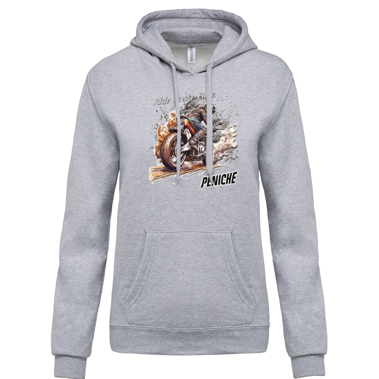Sweatshirt Kariban com Capuz Ride on the Edge Peniche