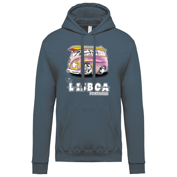 Sweatshirt Kariban com Capuz Gorduxinha Lisboa