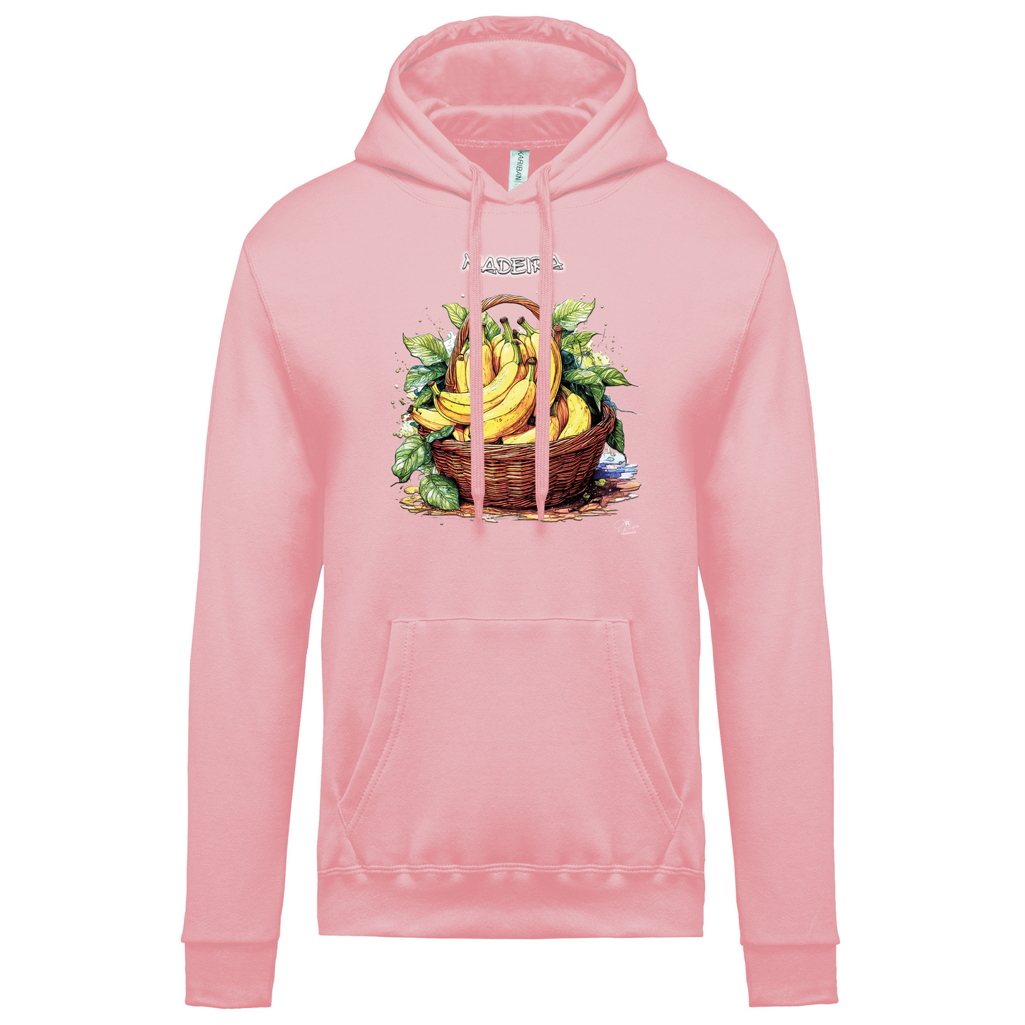 Sweatshirt Kariban com Capuz Cesto Bananas