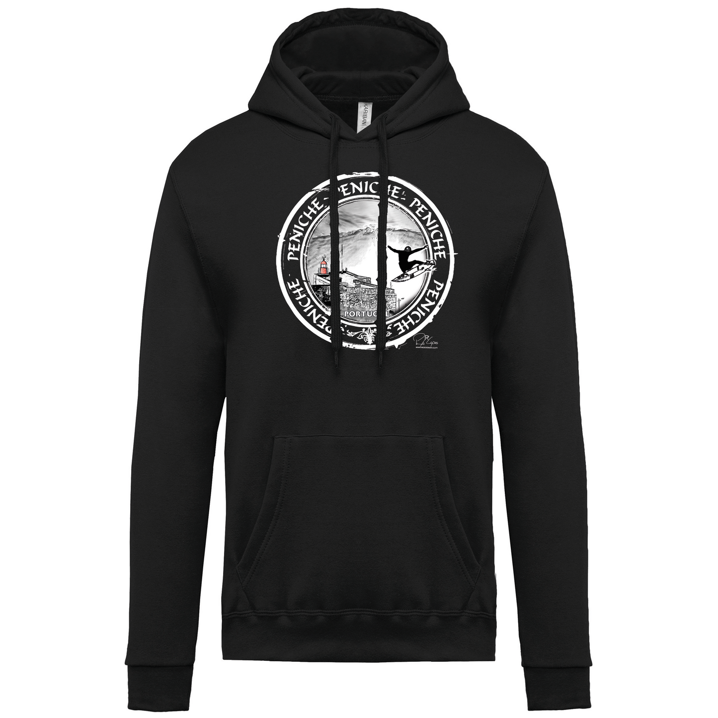 Sweatshirt Kariban com Capuz Selo Peniche