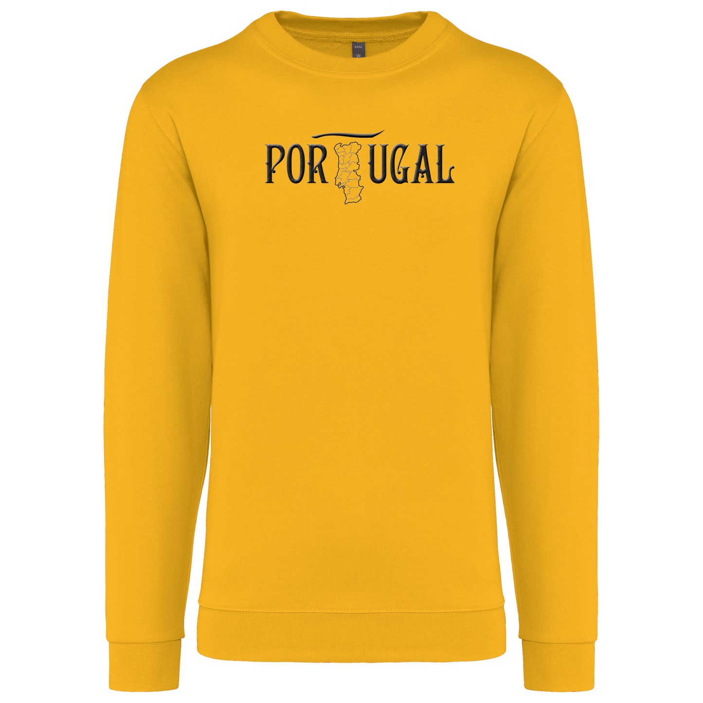 Sweatshirt Kariban sem Capuz Mapa de Portugal