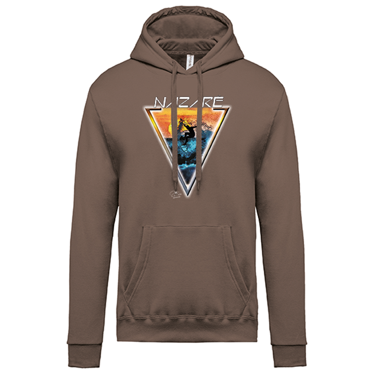 Sweatshirt Kariban com Capuz Sunset Nazaré