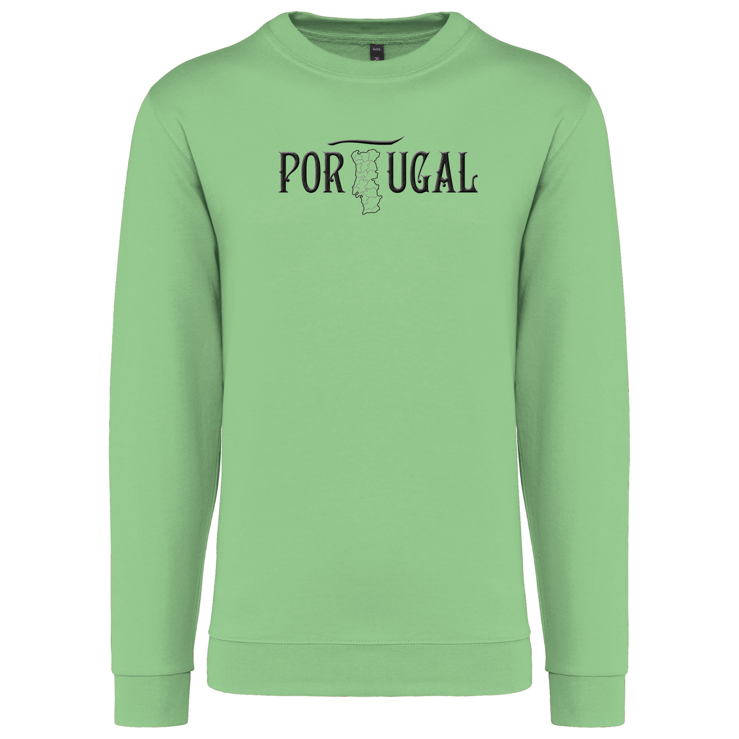 Sweatshirt Kariban sem Capuz Mapa de Portugal