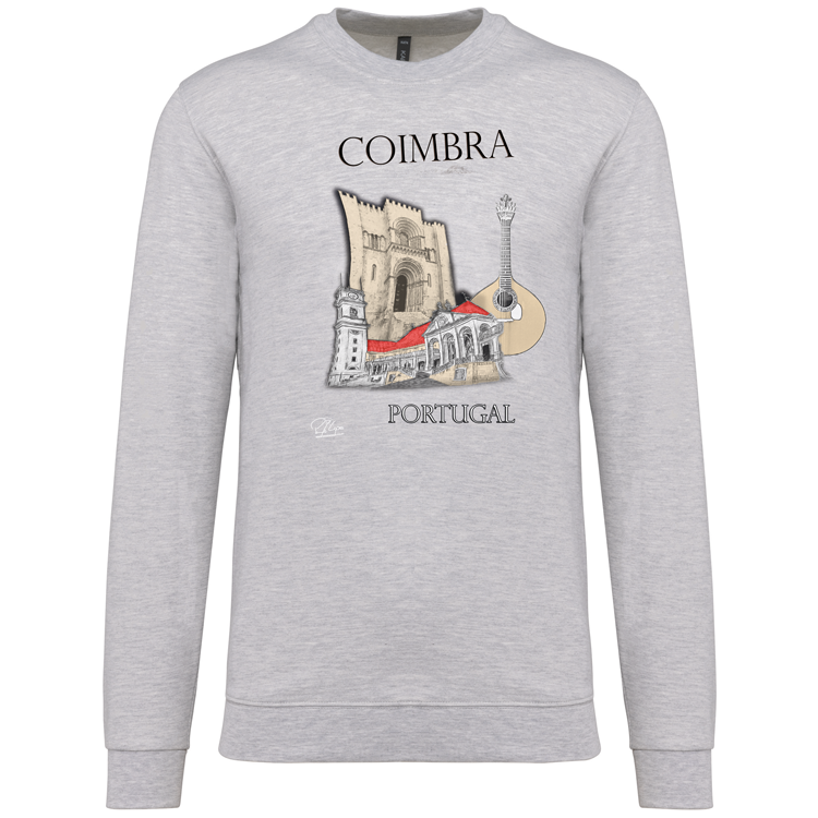 Sweatshirt Kariban sem Capuz Sé de Coimbra