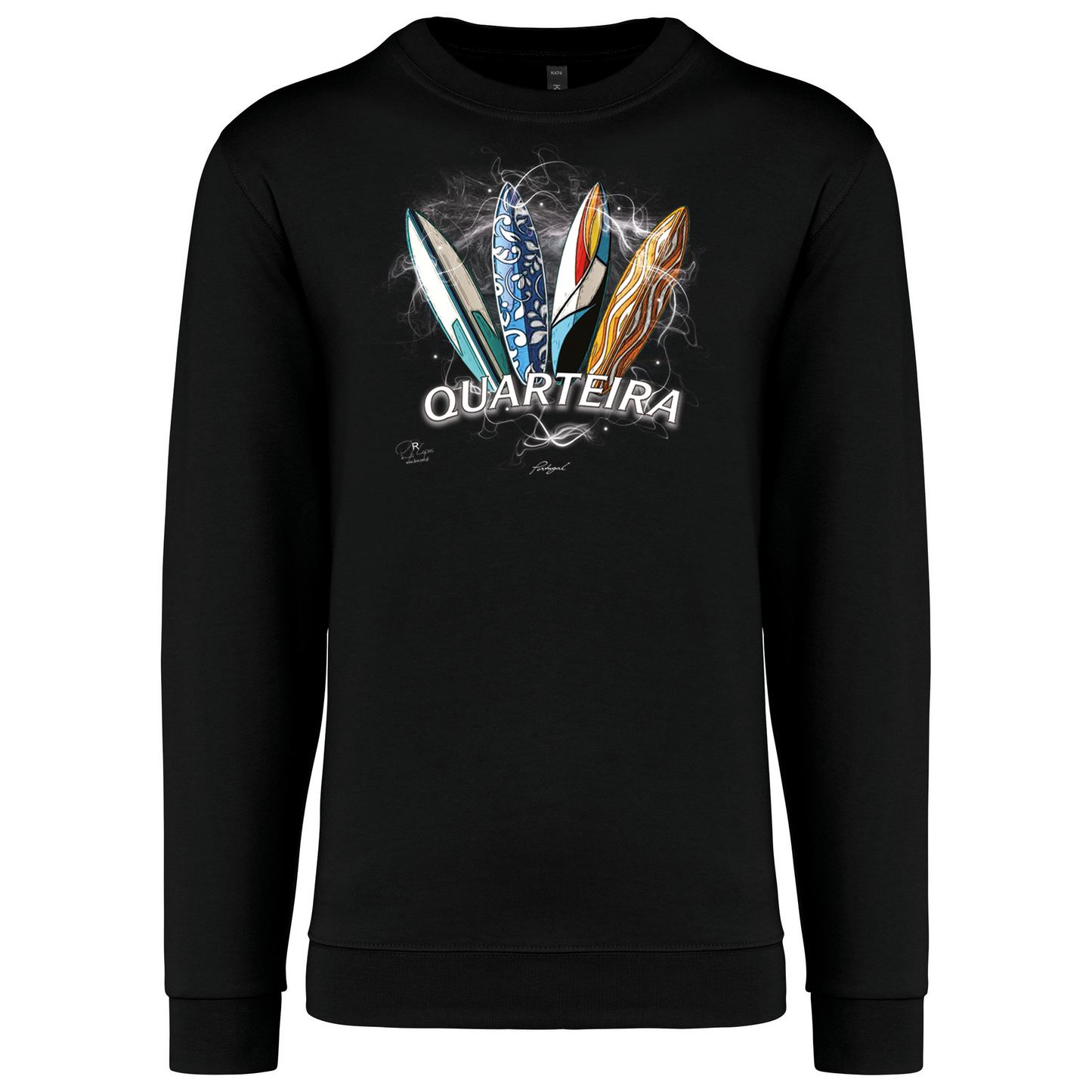 Sweatshirt Kariban sem Capuz Surfboards Quarteira