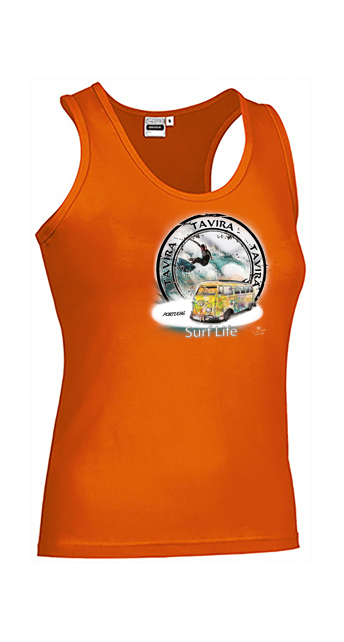 T-shirt Alças Senhora Surf Life Tavira