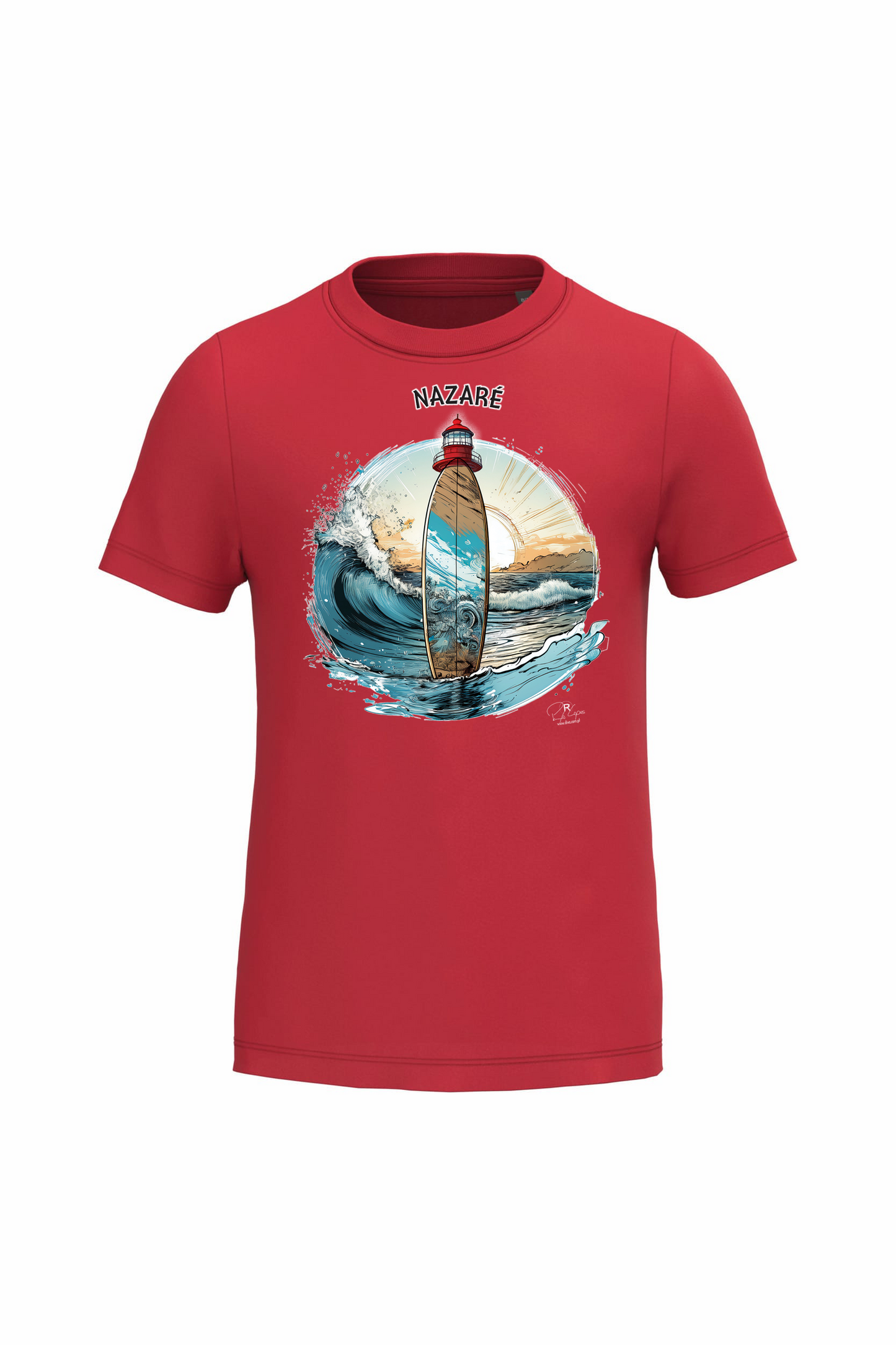 T-shirt de Criança Kariban Sol Nazaré