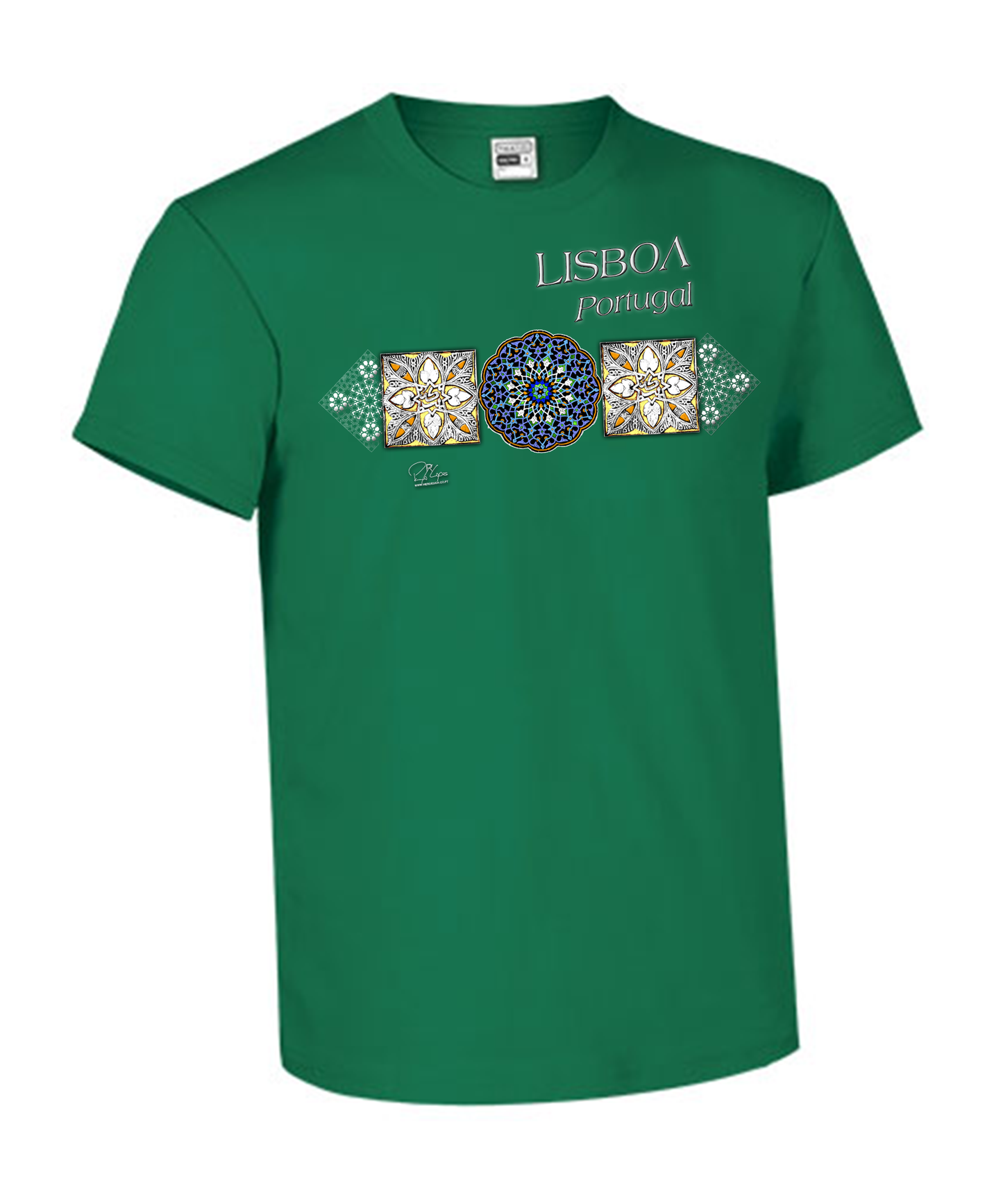 T-shirt Kids Azulejo Árabe Lisboa