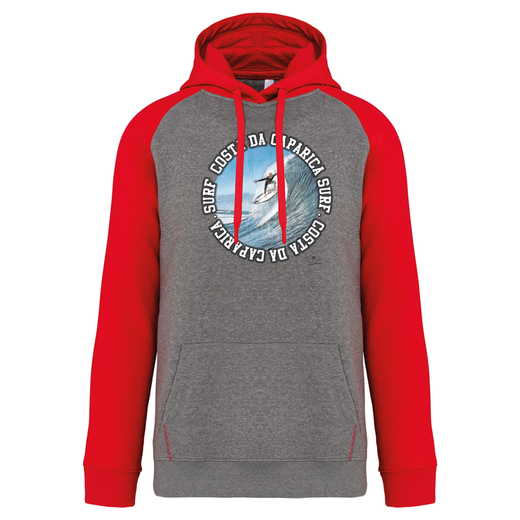Sweatshirt com capuz Monster Waves 2 Costa da Caparica