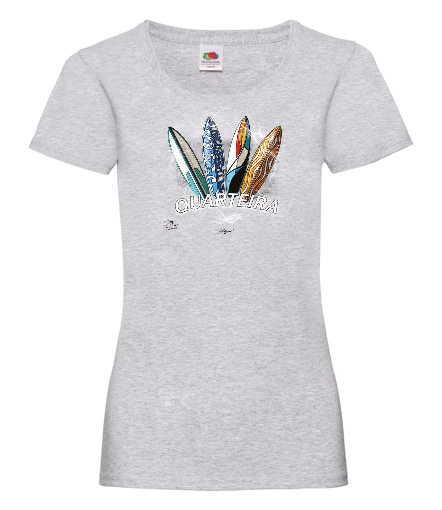 T-shirt Senhora Surfboards Quarteira
