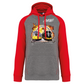 Sweatshirt Bicolor com capuz Tradição e Modernidade