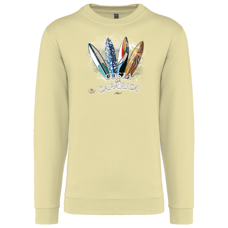 Sweatshirt Kariban sem Capuz Surfboards Costa da Caparica
