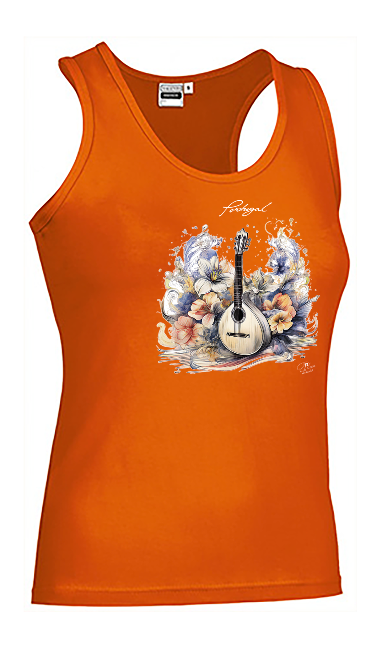 T-shirt Alças Senhora Guitarra Portuguesa