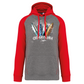 Sweatshirt Bicolor com capuz Surfboards Quarteira