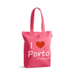 Sacos de Algodão Ecológico 220g I Love Porto