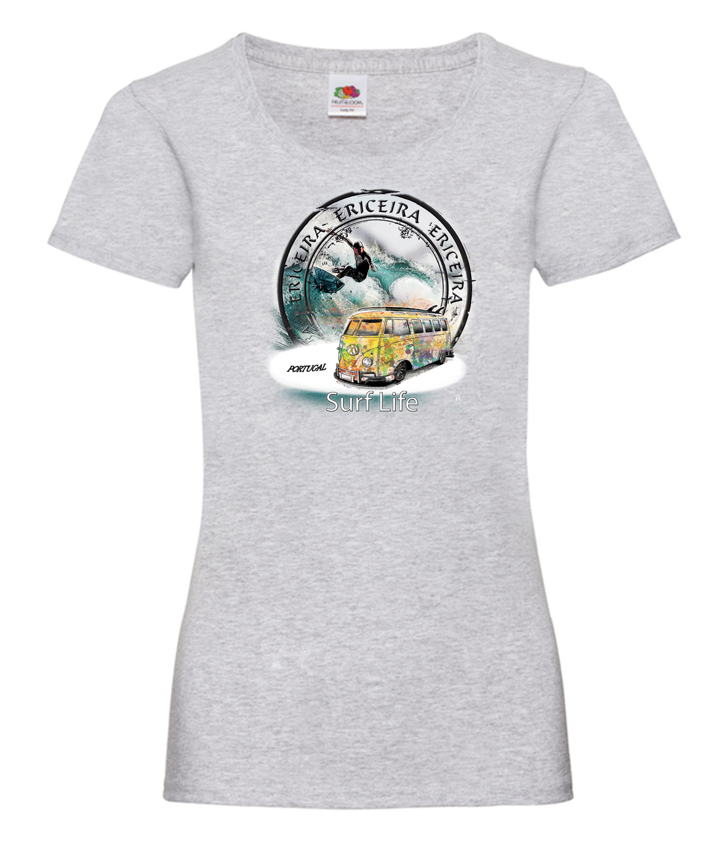 T-shirt Senhora Surf Life Ericeira