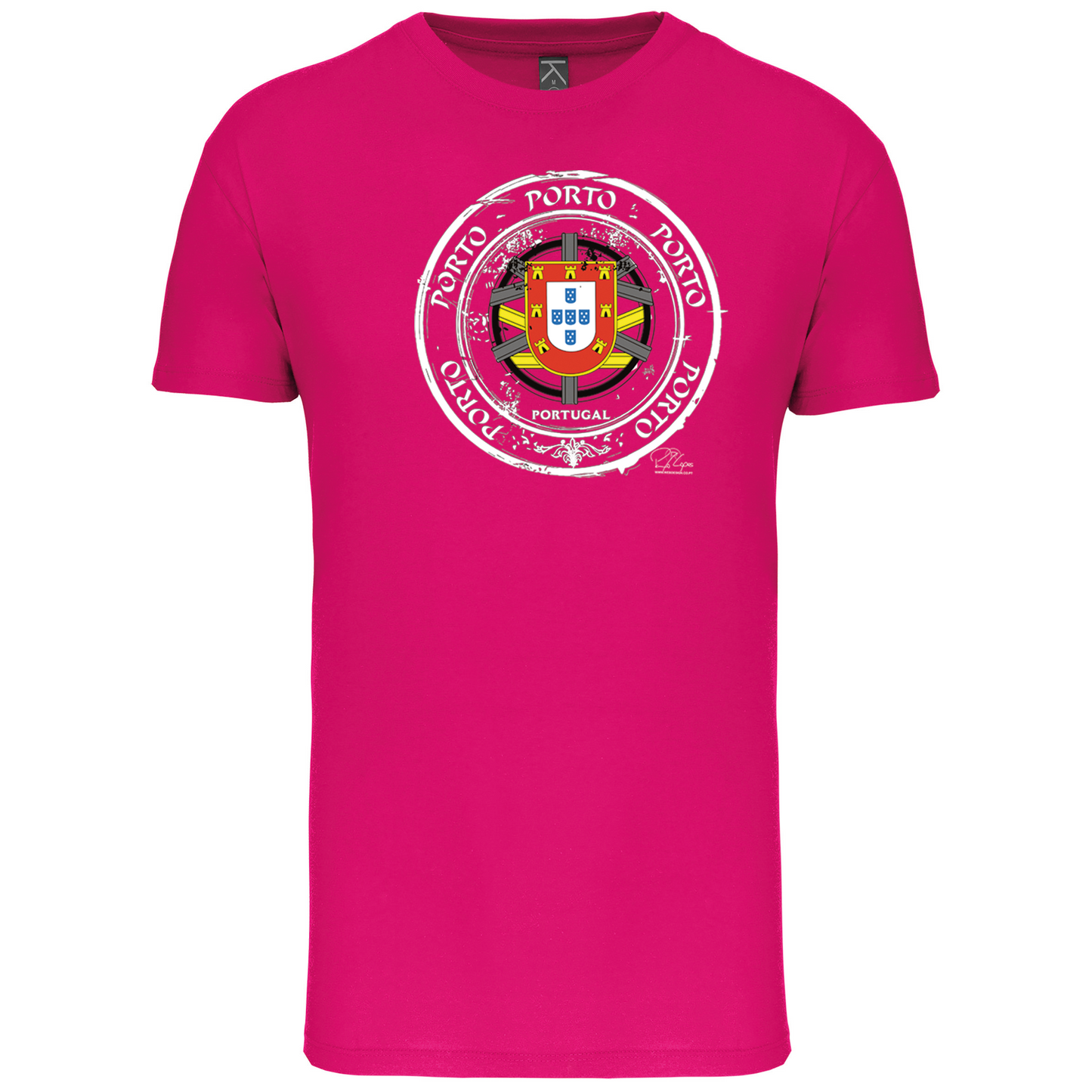 T-Shirt Algodão Biológico Selo Escudo Porto
