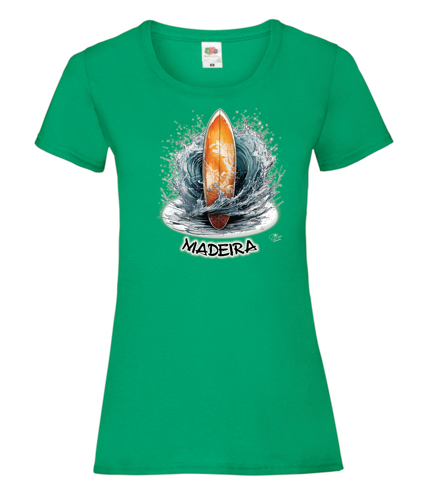 T-shirt Senhora Prancha Madeira