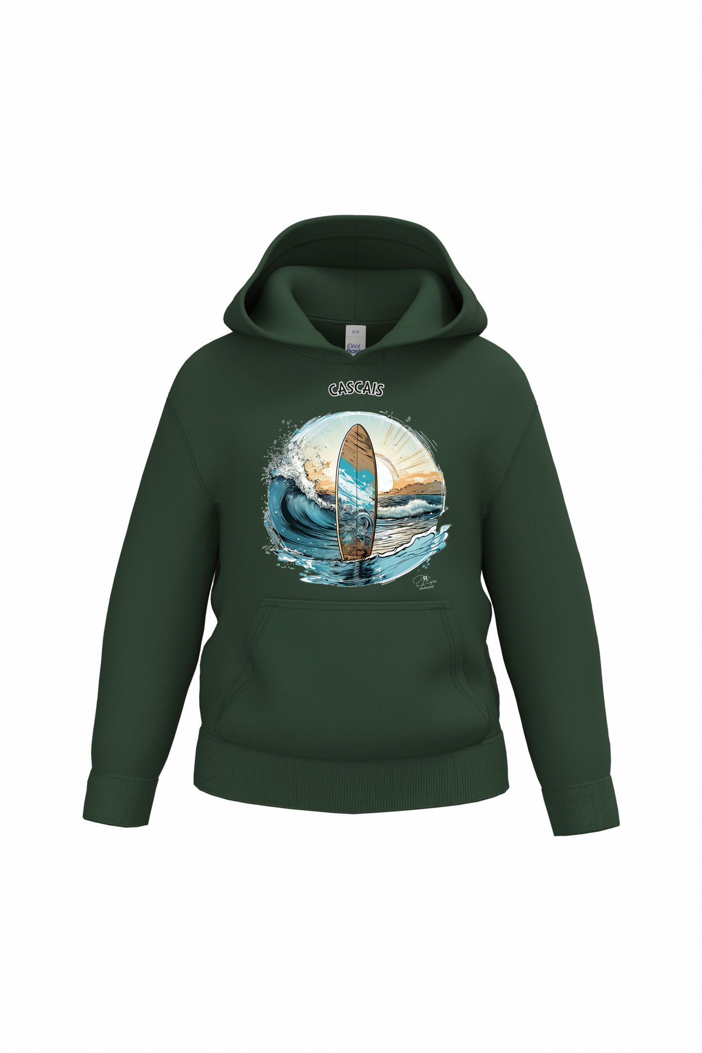 Sweatshirt com capuz Ideal Kids Surf Life Cascais