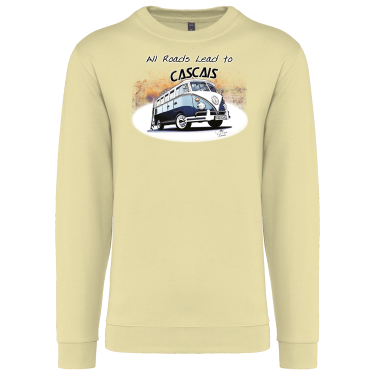 Sweatshirt Kariban sem Capuz All Roads Lead to Cascais