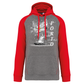 Sweatshirt Bicolor com capuz Espelho 2  Porto