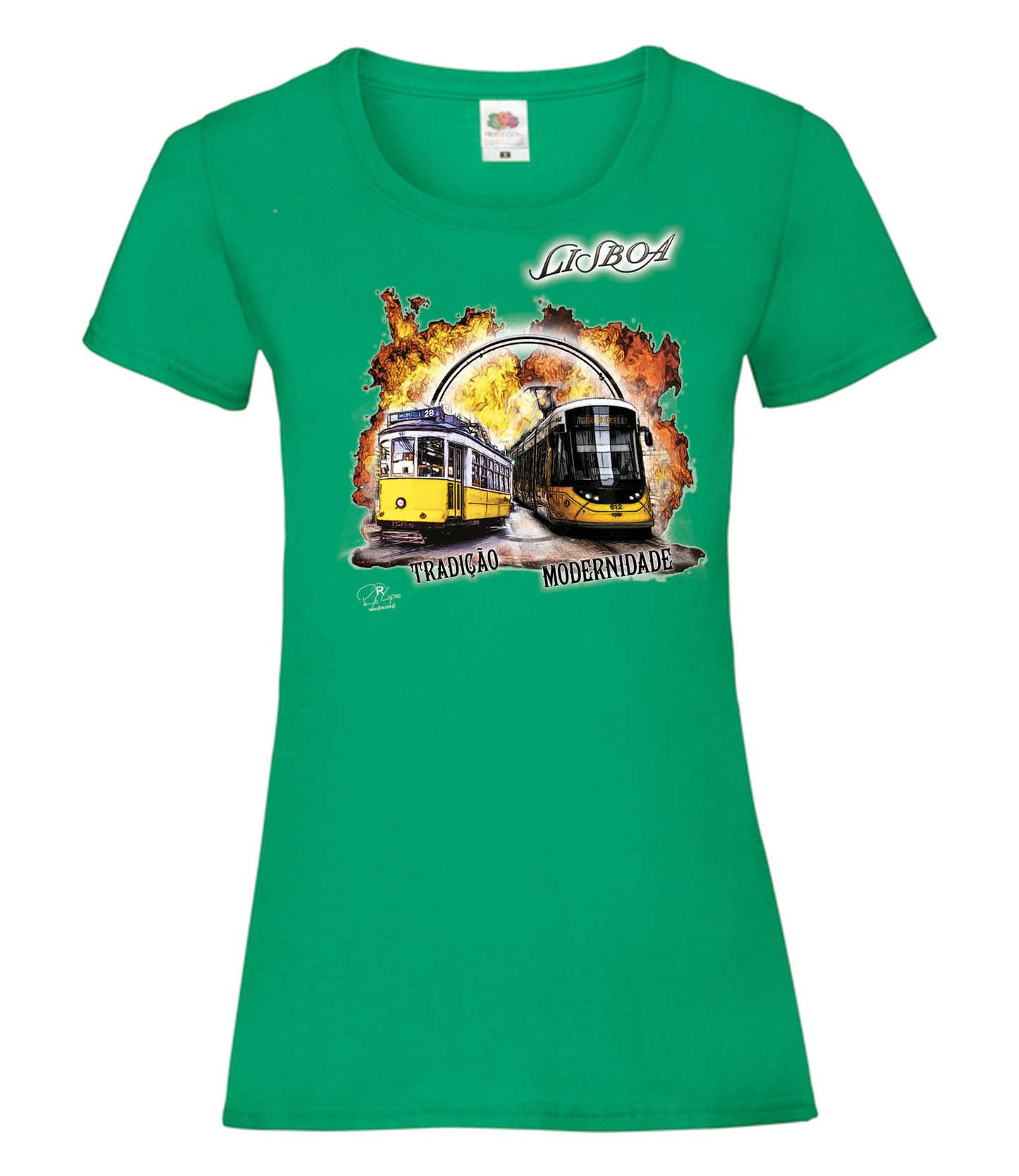 T-shirt Senhora Tradição e Modernidade