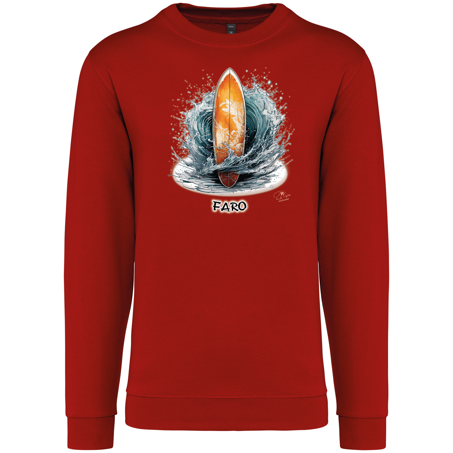 Sweatshirt Kariban sem Capuz Prancha Faro