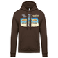 Sweatshirt Kariban com Capuz Pegadas Tavira