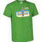 T-shirt Kids Pegadas Monte Gordo